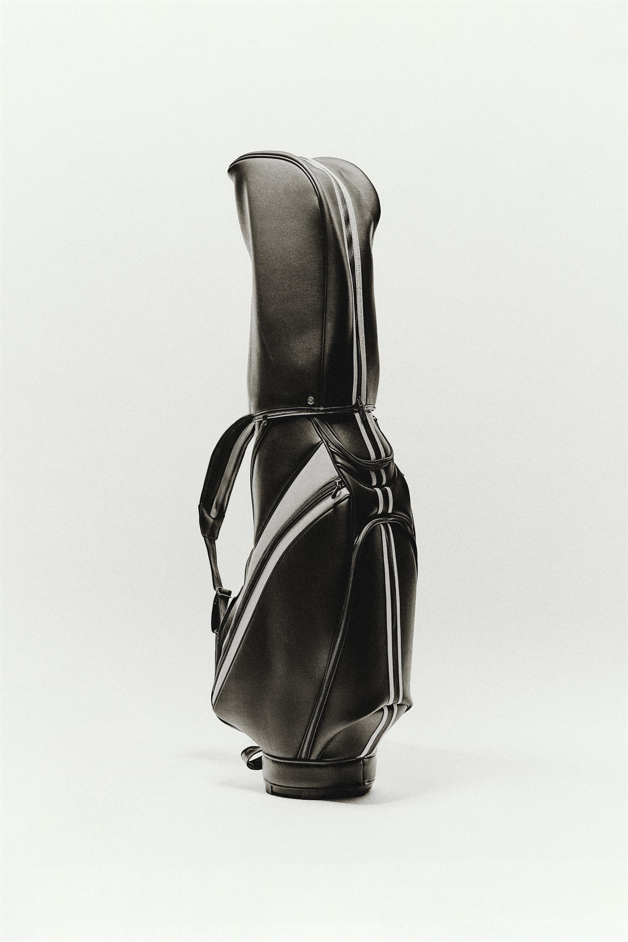 SAC DE GOLF RIGIDE EN CUIR